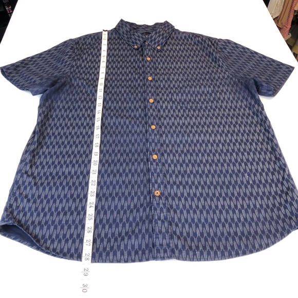 Mens American Eagle Navy Short Sleeve Shirt - Picture 9 of 16